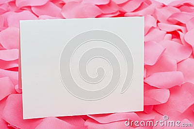 An Empty Note Stock Photo