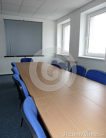 Empty office Stock Photo