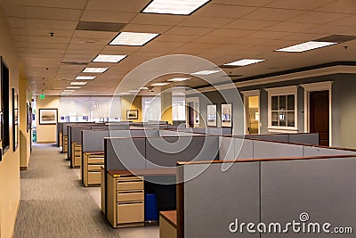 Empty Office Space Stock Photo