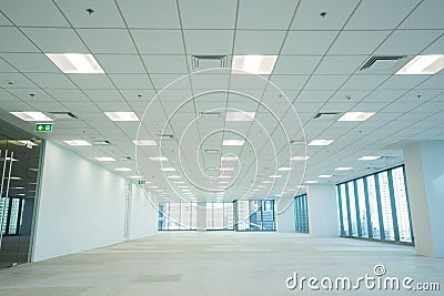 The empty office space Stock Photo