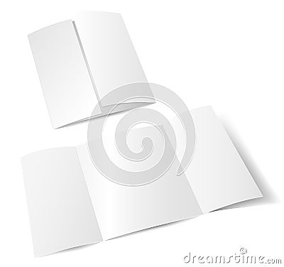 Empty paper Vector Illustration