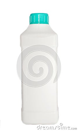 Empty plastic bottle Stock Photo