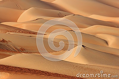 Empty Quarter Abstracts Stock Photo