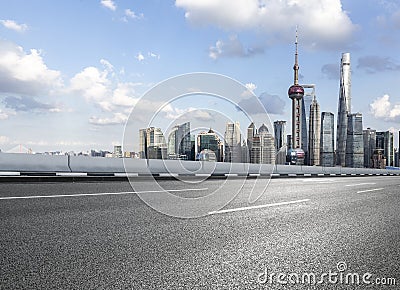 Empty road Editorial Stock Photo