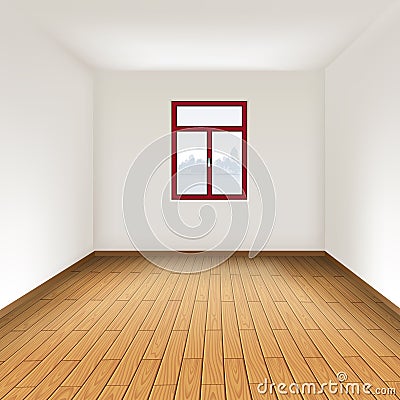 Empty room Vector Illustration