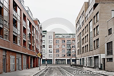 Empty street Stock Photo