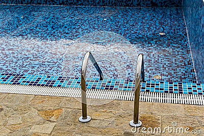 Empty swimming pool Stock Photo