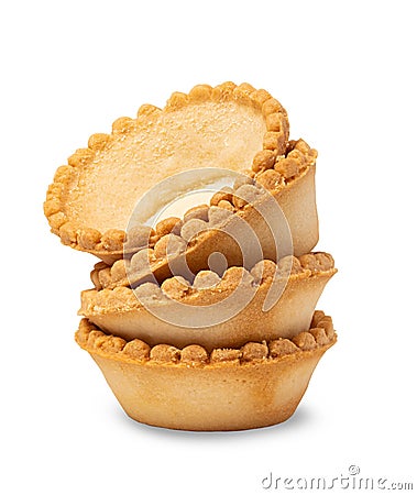 empty tartlets Stock Photo