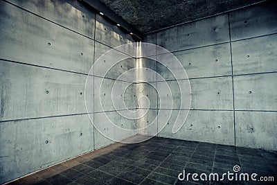 Empty Urban Concrete Background Stock Photo