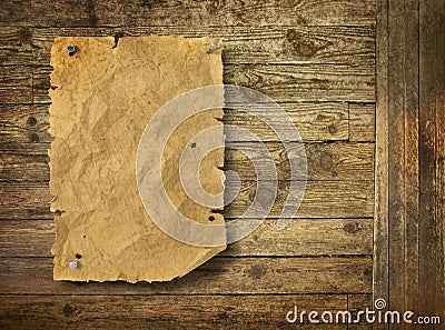 Empty Wild West wanted poster Stock Photo