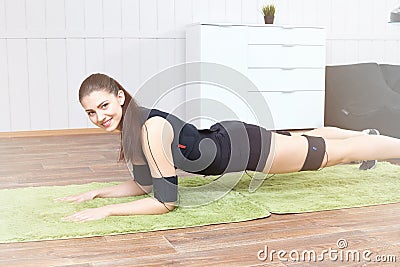 EMS training and fitness. Stock Photo