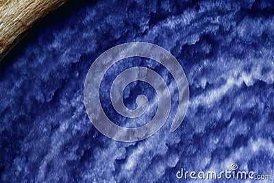 Enchanting blueberry abstract. a captivating low-key background with sublime artistic accents Stock Photo