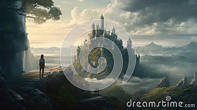 Enchanting Kingdom Views: Ultra HD & Super Details! Stock Photo