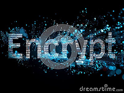 encrypt symbol, AI generated Stock Photo