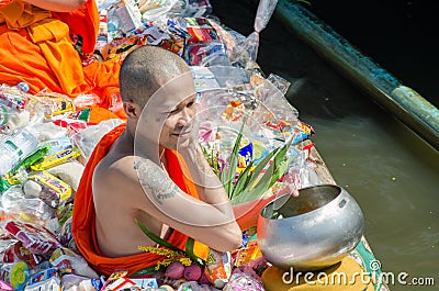 End of Buddhist Lent Editorial Stock Photo