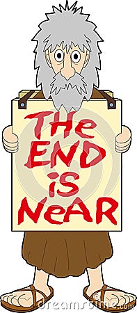 The End Is Near Stock Vector - Image: 41099321