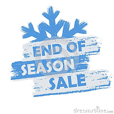 End of season sale Stock Photo