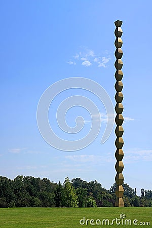 The Endless Column Stock Photo