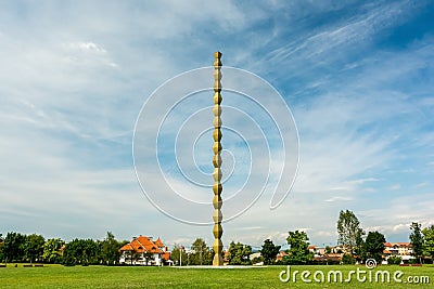 The Endless Column (Coloana Infinitului) Editorial Stock Photo