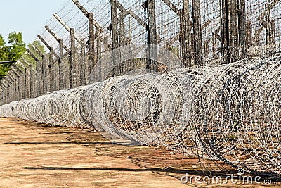 Endless Constantine Wire Stock Photo