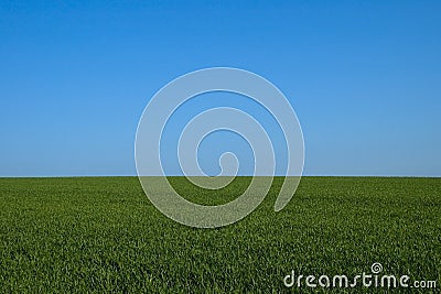 Endless horizon Stock Photo