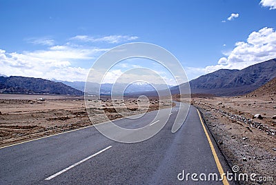 Endless road Stock Photo