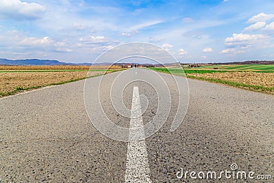 Endless road Stock Photo