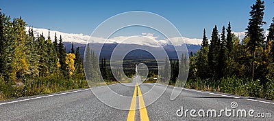 Endless Road Stock Photo