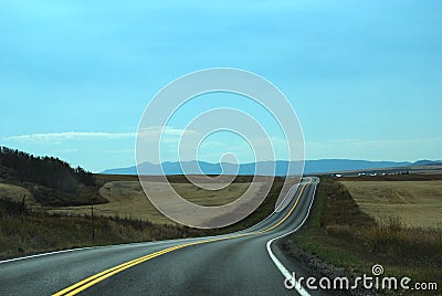 Endless road Stock Photo