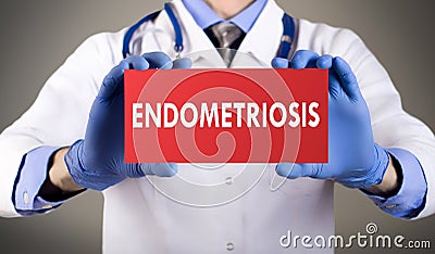 Endometriosis Stock Photo