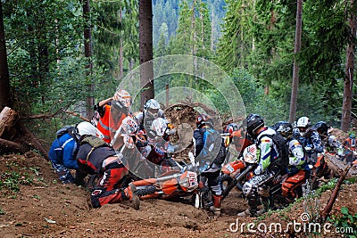 Enduro Romania 3 Editorial Stock Photo