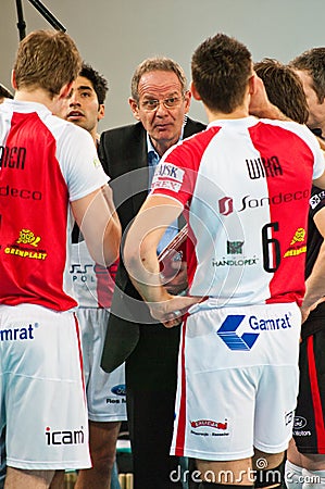 Enea Cup Poland volleyball Editorial Stock Photo