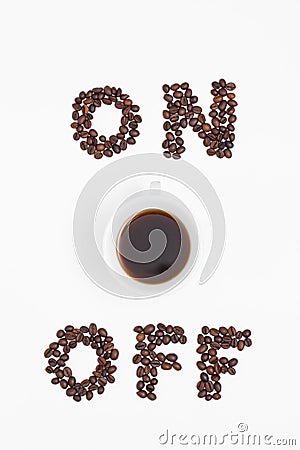 Energy Coffee Stock Photo