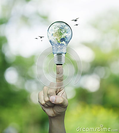 Energy conservation concept, Elements of this image furnished by Stock Photo