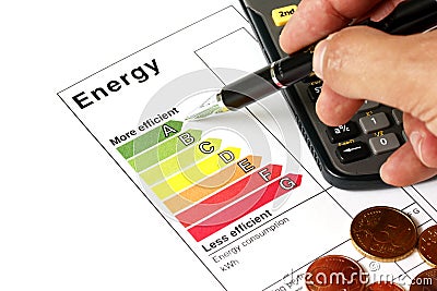 Energy efficiency Stock Photo