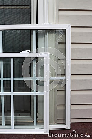 Energy Efficient Windows Stock Photo