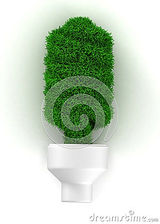 Energy saver lamp Stock Photo