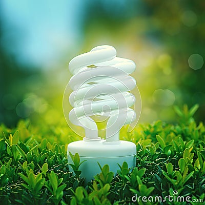 Energy saving and alternative power Stock Photo