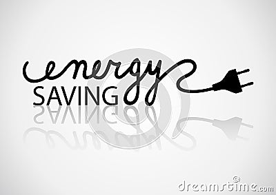 Energy Saving Vector Illustration