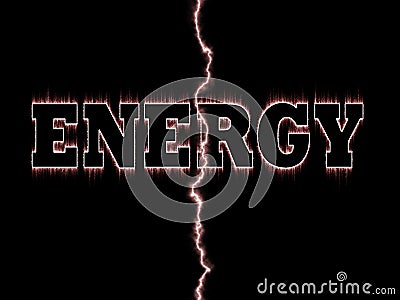 Energy Word Royalty Free Stock Image - Image: 10514126
