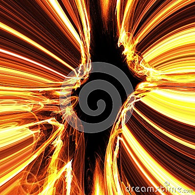 Energy yellow golden party card background Stock Photo