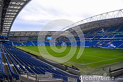 General view of American Express Community Stadium in Brighton Editorial Stock Photo
