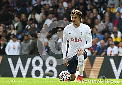 Dele Alli of Tottenham Hotspur Editorial Stock Photo