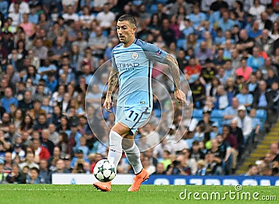 Aleksandar Kolarov of Manchester City Editorial Stock Photo