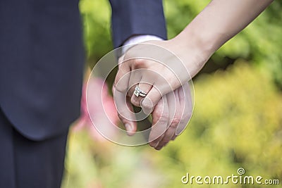 Engagement Ring Stock Photo