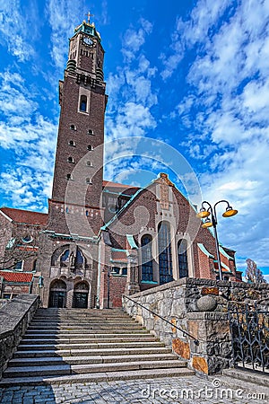 Engelbrekts church in Stockholm, Sweden Stock Photo
