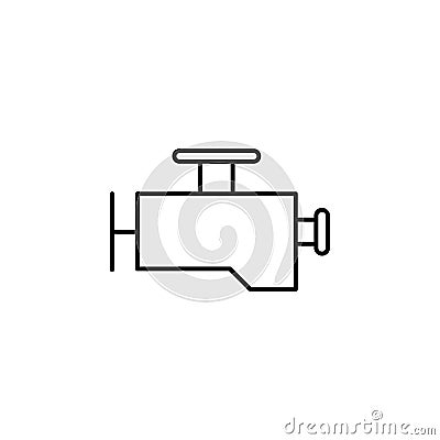 engine maintenance icon. Element of car workshop icon for mobile concept and web apps. Thin line engine maintenance icon can be Stock Photo