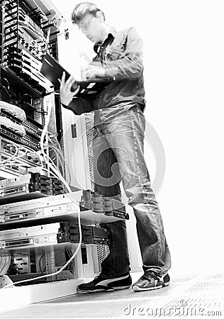 IT Engineer Stock Photo
