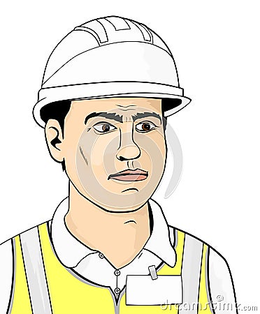 Engineer Vector Illustration