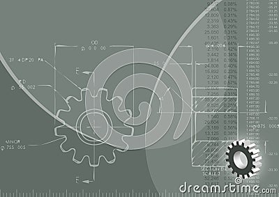 Engineering background Stock Photo